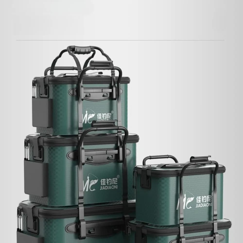 Thickened Waterproof Live Fish Bucket Wholesale Foldable Keep Net Fishing Box Multi Functional Leak Proof for Fishing Gear