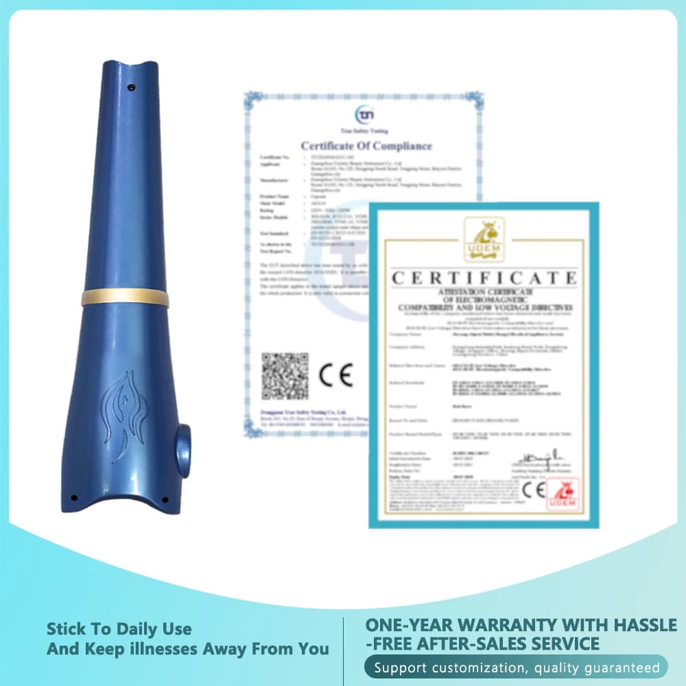1200 W Blue Light Hair Dryer With Therapy Terahertz Wave Massage Bacchetta Sollievo from Pain Teraher Mobile Phone Machine Thz For Health Care