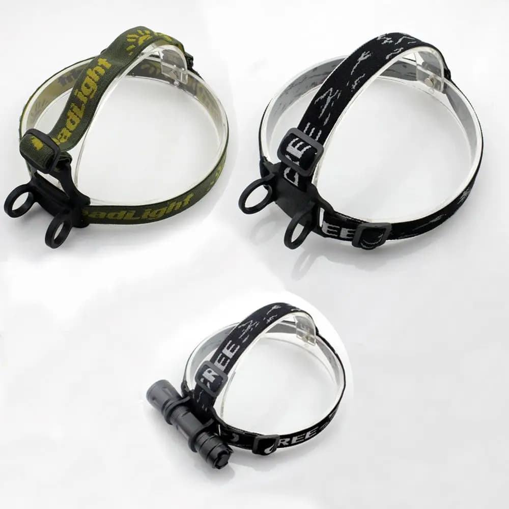 for 18650 Outdoor Tools Lamp Torch Mount Holder Headlamp Headband Headlight Strap Head Belt