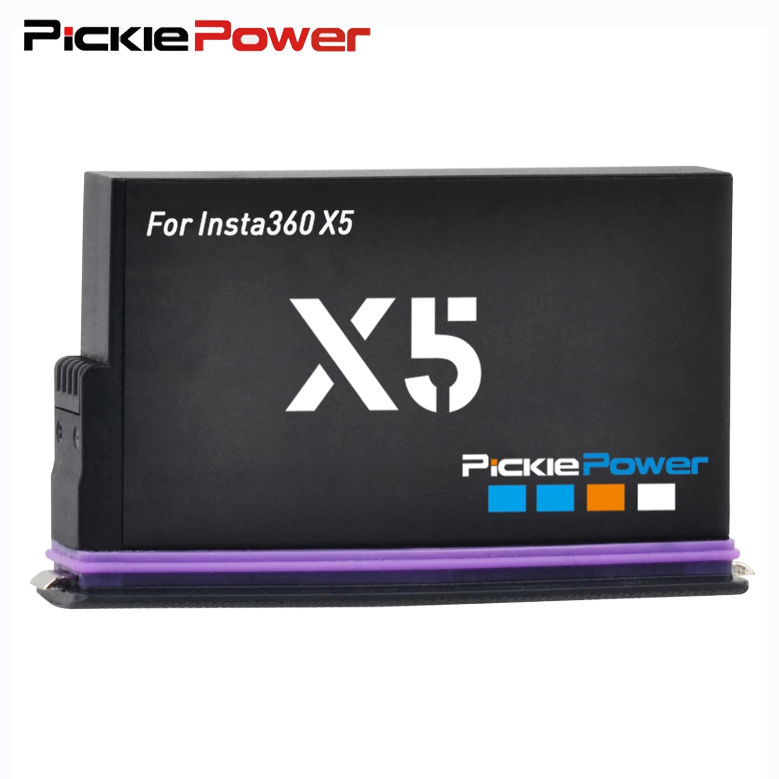 Batteria ricaricabile Pickle Power 2860mAh per action camera Insta360 X5