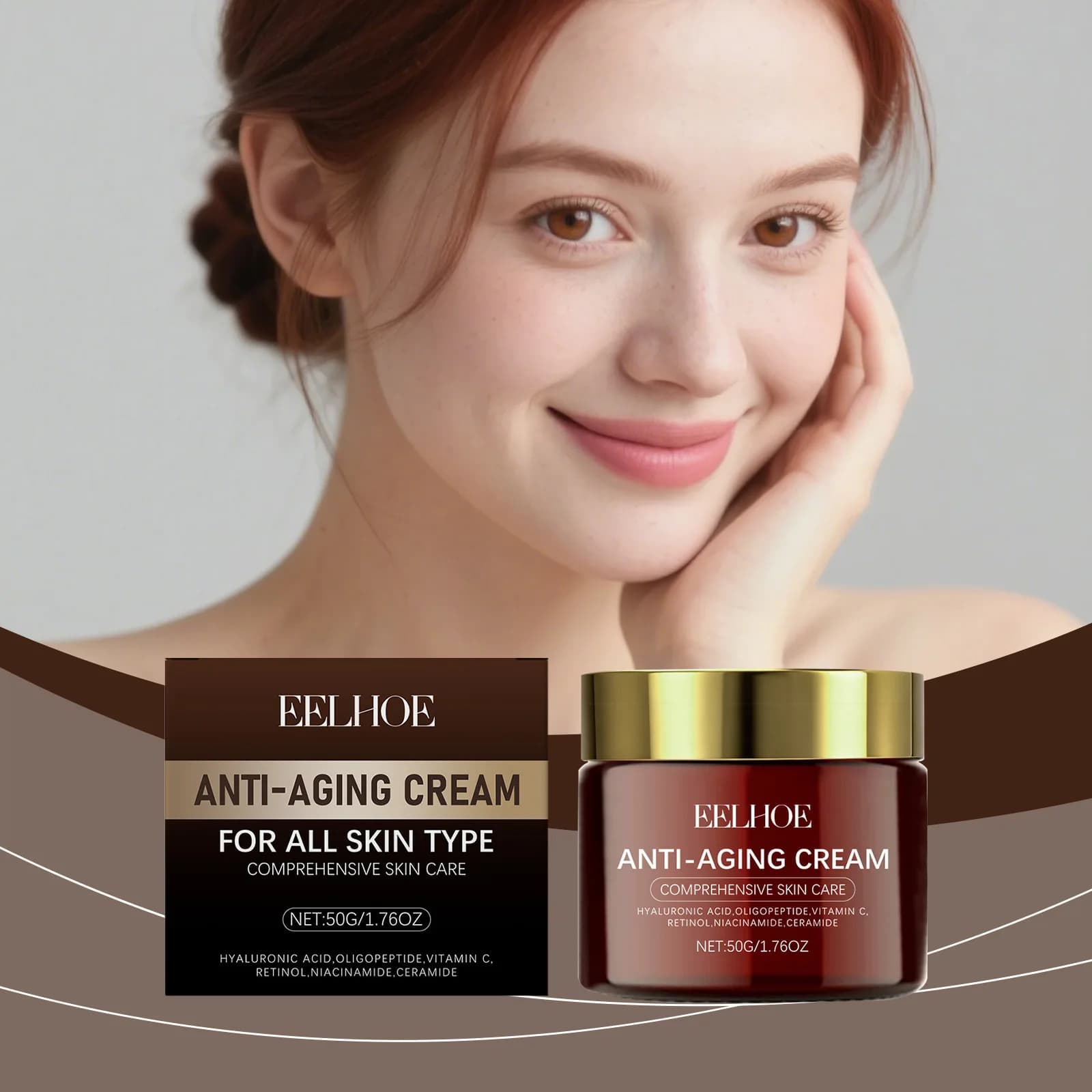 Retinolo Lifting Crema Rassodante Collagene Rughe Liscia Acido Ialuronico Idratante Nicotinamide Sbiancamento Illumina I Prodotti Per La Pelle