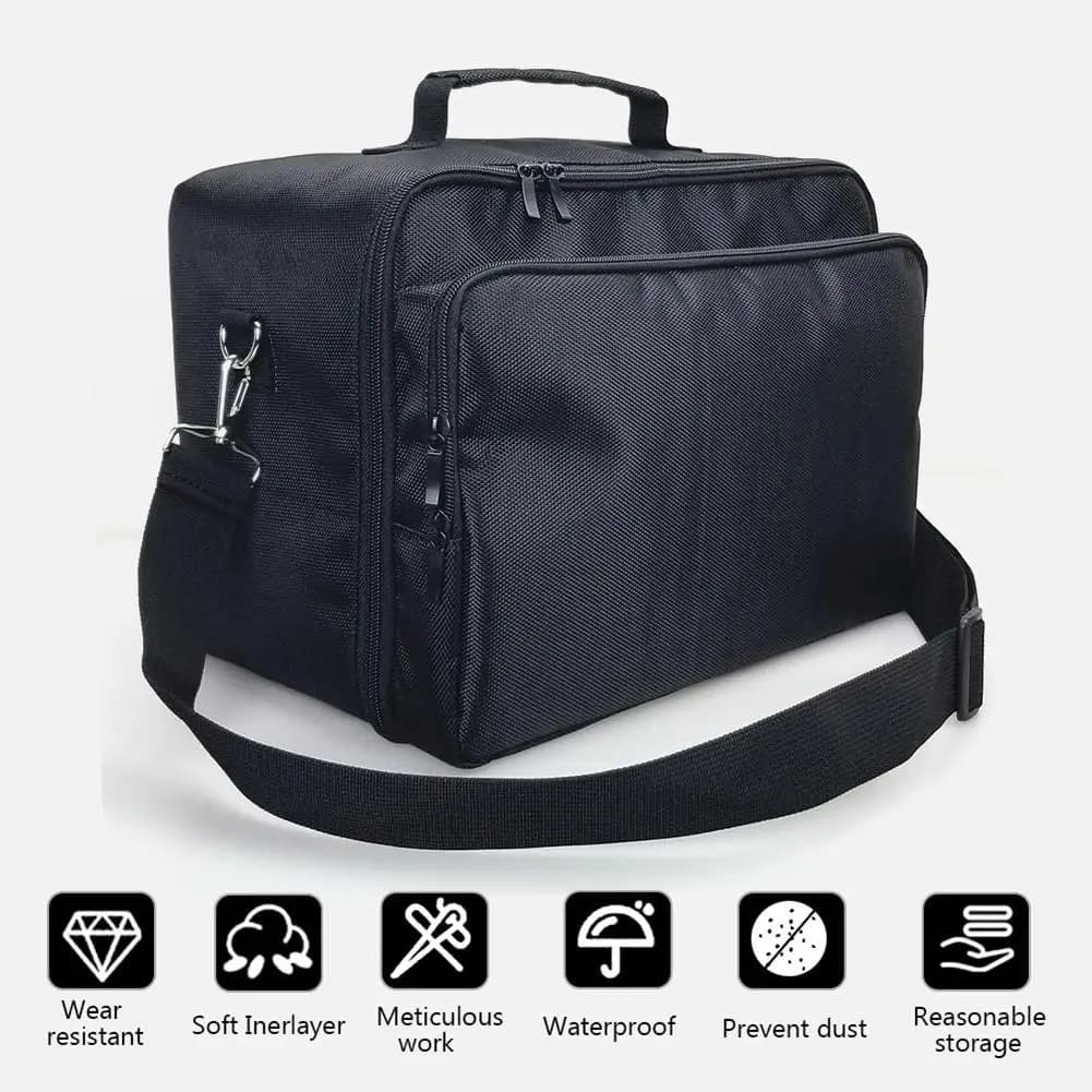 Custodia da trasporto impermeabile e antigraffio per Xbox Series X/S, borsa portatile da viaggio per console, controller e altri accessori