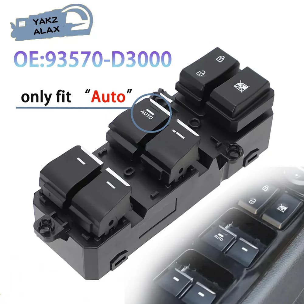 Per Hyundai Tucson 2016 2017 2018 2019 Elettrico Master Finestra di Potere Interruttore di Controllo con Auto 93570-D3000 93570D3000 Ricambi Auto
