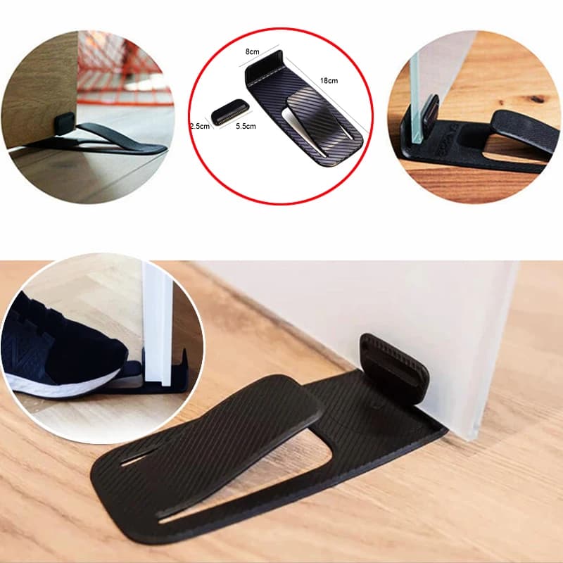 Fermaporta creativo fermaporta porta di sicurezza per bambini carta Anti-morsetto fermaporta anticollisione dispositivo multifunzionale per porta superiore