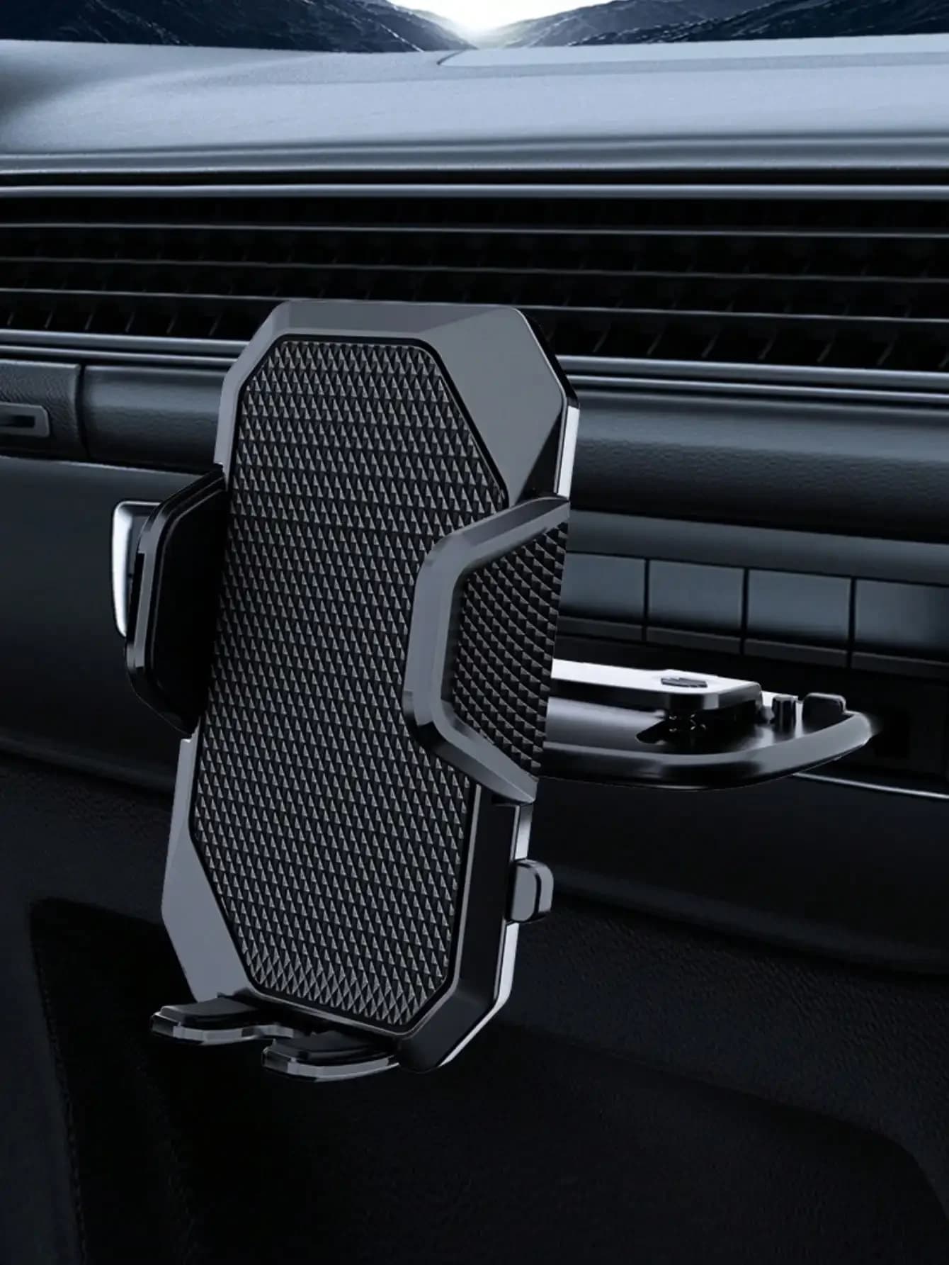 Universal CD Slot Car Phone Holder 360 Rotation Auto Locking Non Slip Mount No Drill Phone Stand for 4.0-6.7 Inch Phones