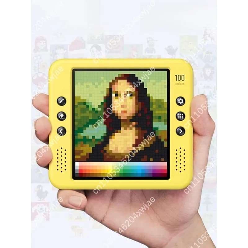 Tavoletta grafica Pixel Art con schermo a colori, Bluetooth, tutorial integrati e condivisione sui social network, regalo perfetto per bambini e adulti