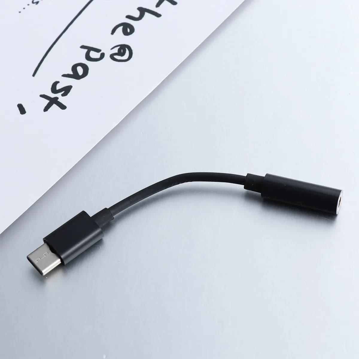 1Pcs Type-C to 3.5mm Audio Adapter USB 3.1 Compatible Reversible Plug Cable Direction Lightweight Easy Carry for