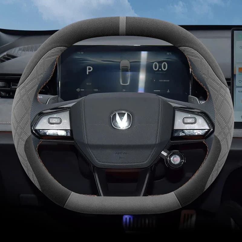 Scamosciata leather cover for Changan UNI V UNIV 2025 2026 Accessories