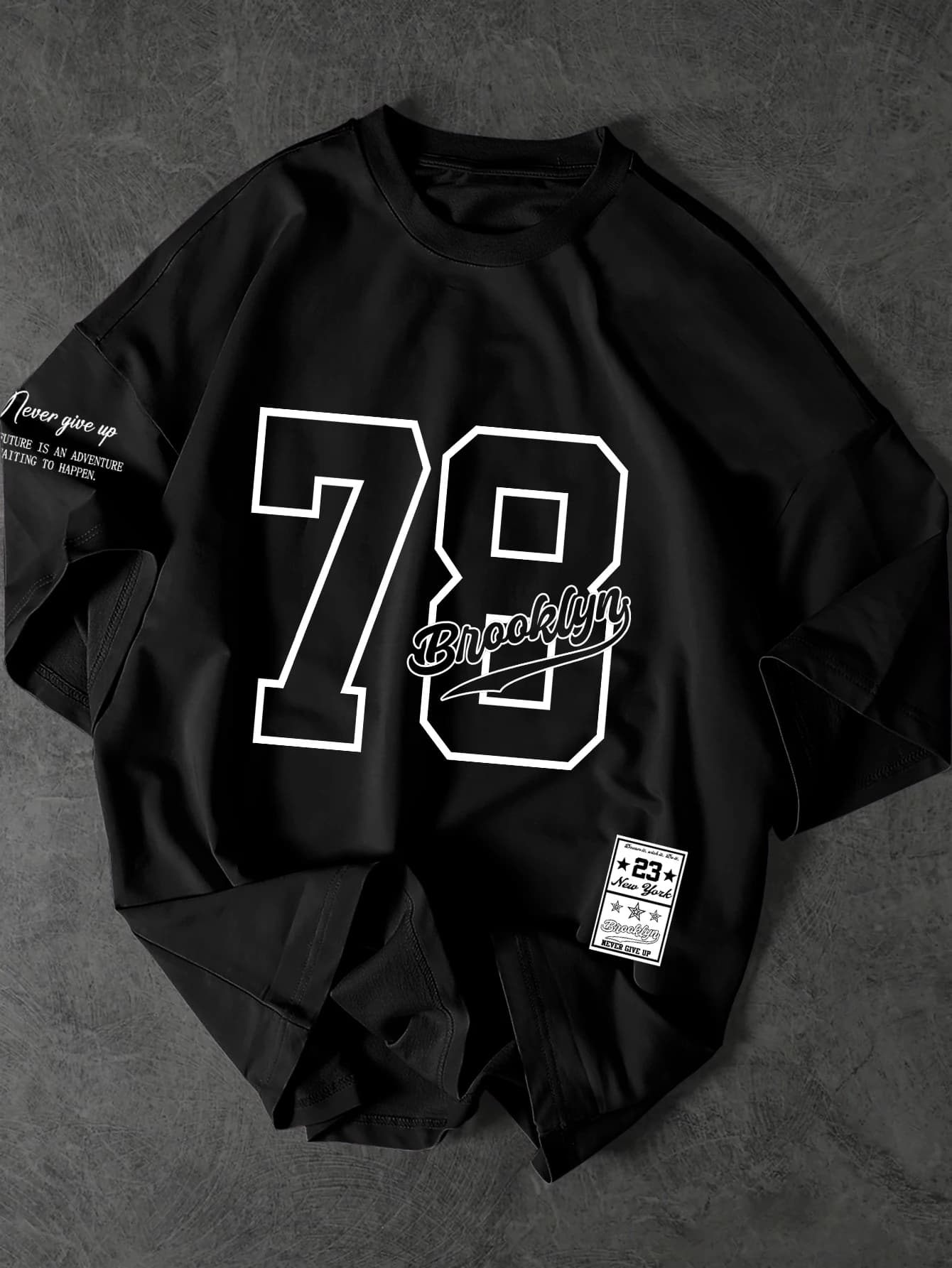 Vintage Brooklyn 78 New York Graphic T-Shirt