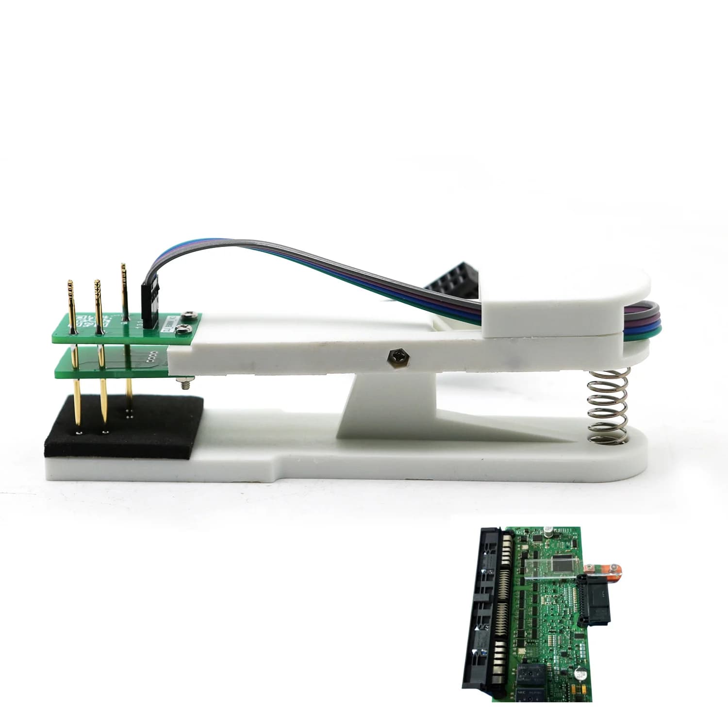 FRM Clip Kit Bench Repair Tool Programming Burning Fixture Pogo Pin Adapter for XPROG BMW Series Flash Data Recovery & ECU