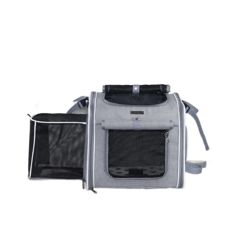 Polyester Bicycle Frame Cat Dog Pet Bag Large Capacity Foldable Bike Basket Expandable Solid Color JW240309 Jiangsu
