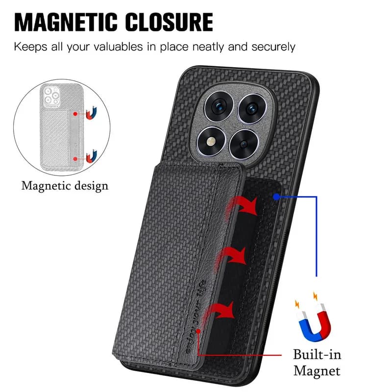 Custodia a portafoglio in pelle con blocco RFID per Xiaomi Poco M8 Pro 5G, cover posteriore magnetica per Xiaomi Poco M8 Pro, custodia per carte Mi Phone M8 M 8