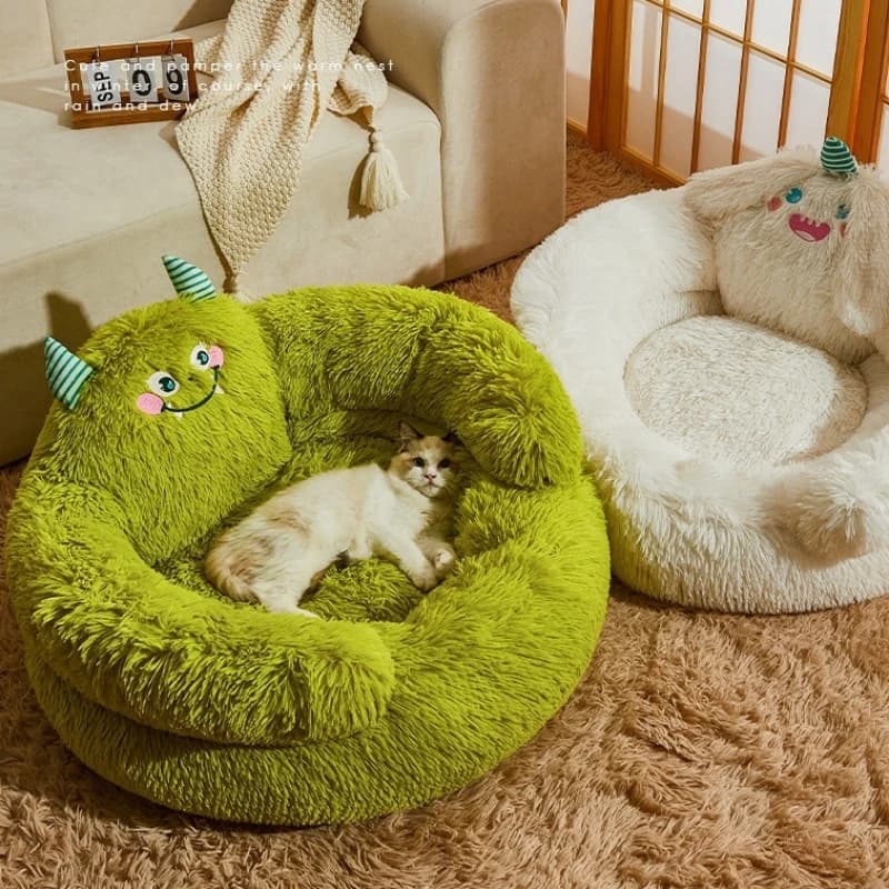 Divanetti per cani da compagnia per cani di piccola taglia Letti per animali domestici in peluche caldi Letti per gatti Lettino per cani di taglia media Zerbino per animali domestici Cuccia per cani Lavabile Materasso per letto per gattini