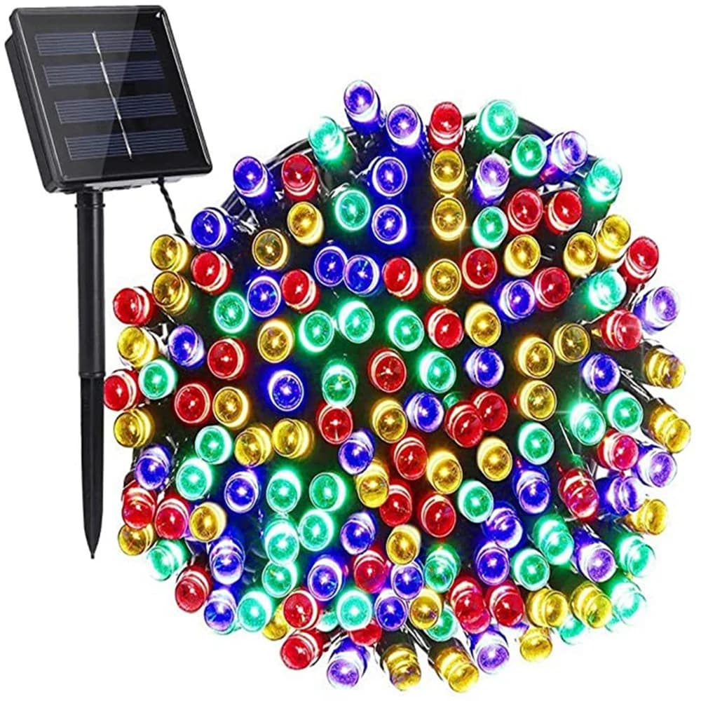 20/50 Led Solar String Light Fairy Garden lampada da esterno impermeabile ghirlanda per la decorazione domestica della festa di natale di natale