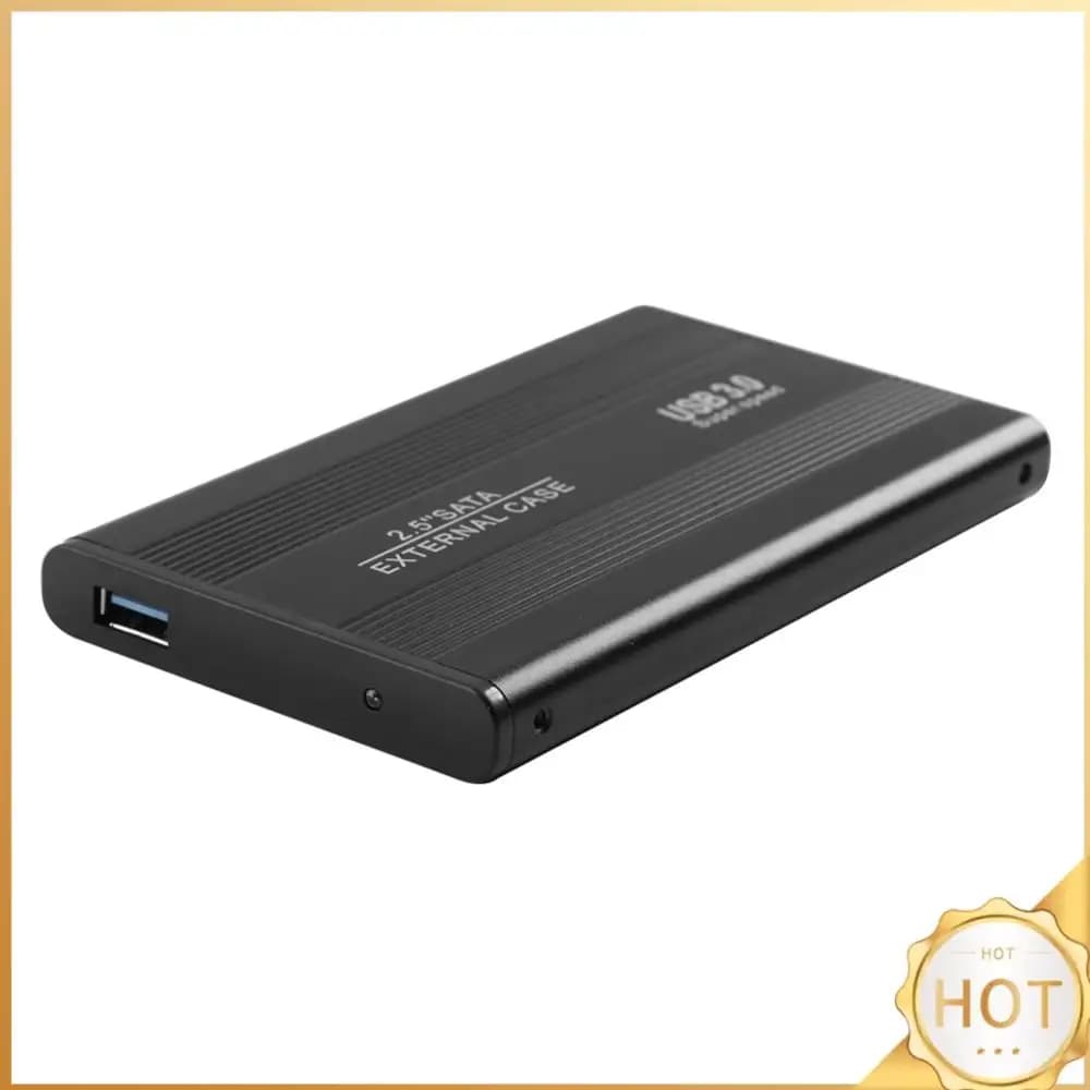Custodia esterna per disco rigido USB 3.0 da 5 Gbps da 3 TB Custodia mobile SATA HDD SSD da 2,5 pollici