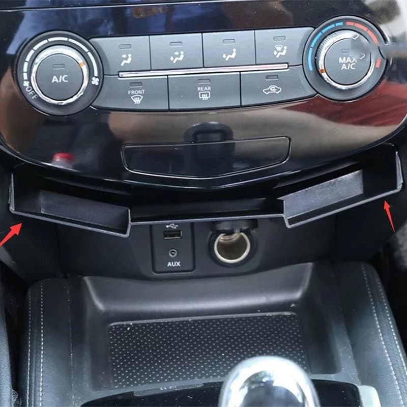 A85E-Centro Console Contenitore Multifunzione Scatola di Immagazzinaggio Vassoio Kit Accessori Misura Per Nissan Rogue T32/X-Trail 2014 - 2020