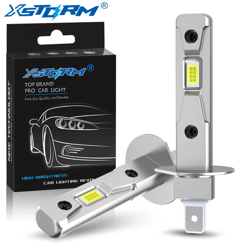 XSTORM H1 Fari A Led Lampadine 120W 20000LM Led H1 Luci NO ERROR Canbus Auto Diodo Faro Fendinebbia 12V 6000k Automobile