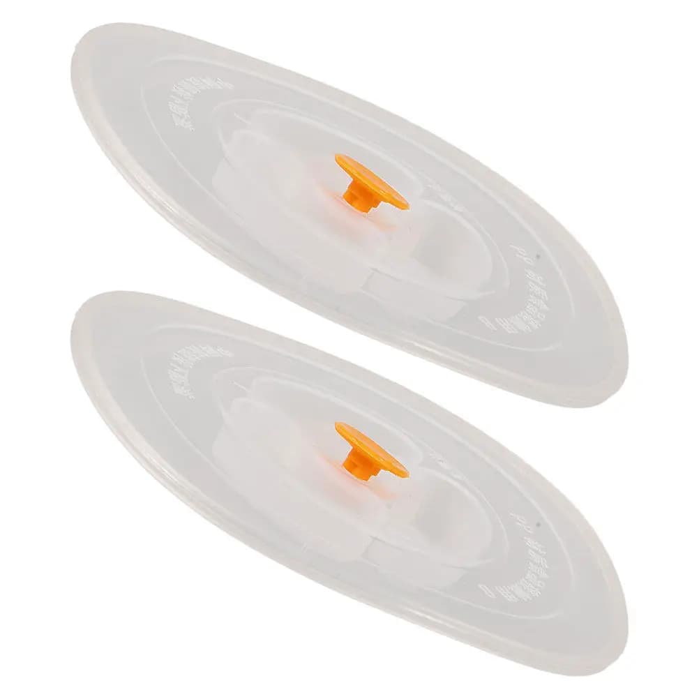 2 Pezzi Coperchi in Silicone Lavabili e Riutilizzabili, Sigillanti Antigoccia per Ciotole, Contenitori Pranzo, Tazze e Alimenti, Isolanti
