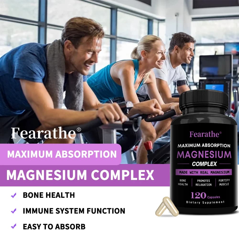 Magnesium Citrate & Oxide Complex 500mg - High Absorption, Muscle Relaxation, Sleep, Nerve, Heart, Bone & Digestive Support