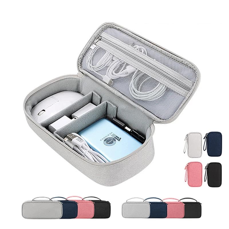 Custodia per accessori digitali per Laptop per Tablet per USB Flash Disk Charger Cable Organizer Mouse Phone auricolare Power Bank Pouch