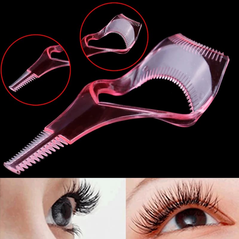 leTool 3 in 1 for mascara eyelashes, eyelash protection, eyelash applicator, guide comb le