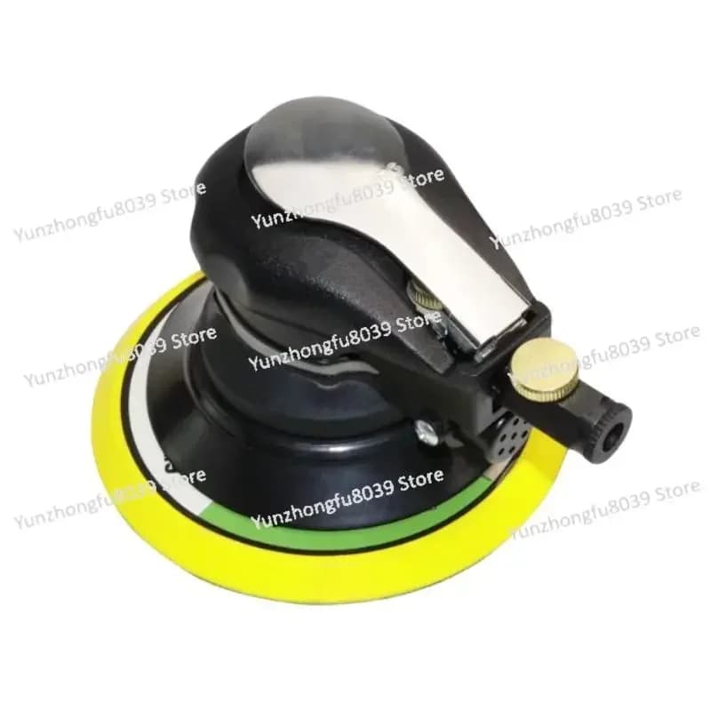 Pneumatic Grinder 5-inch 6-inch Car Polishing Air Grinder, Vacuuming Without Vacuuming 313 Models - Plum Blossom Model