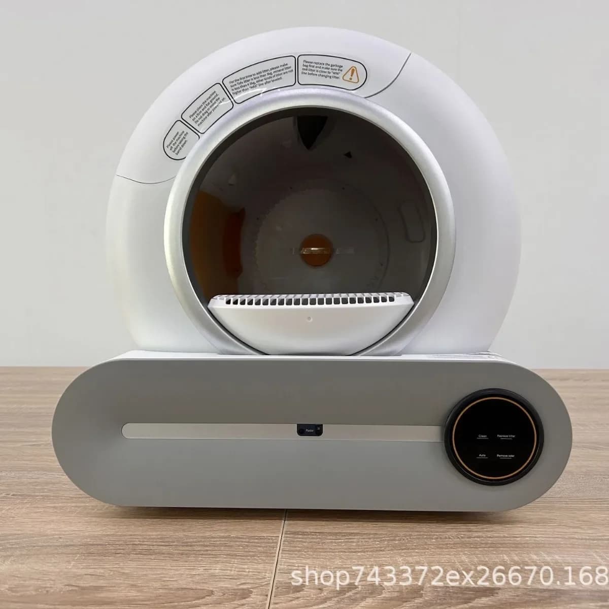 Lettiera per Gatti Intelligente Completamente Automatica e Autopulente, Toilette per Gatti Extra Large Completamente Chiusa con Controllo degli Odori per Gatti da Interno