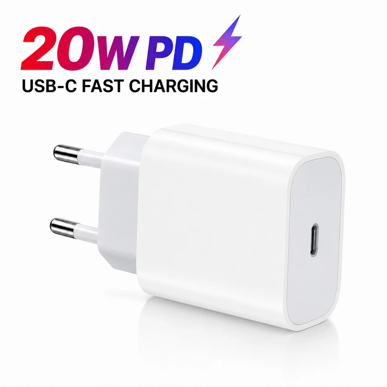 PD 20W USB C Caricatore Ricarica rapida Tipo C Adattatore da parete per telefono per Apple iPhone 14 11 12 17 Air 16 15 13 Pro Max 7 8 Plus X XR XS