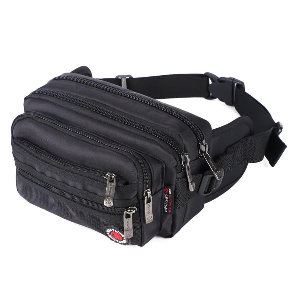 Marsupio Casual funzionale moda uomo impermeabile marsupio donna cintura marsupio maschio telefono portafoglio borse borse Unisex borse sac