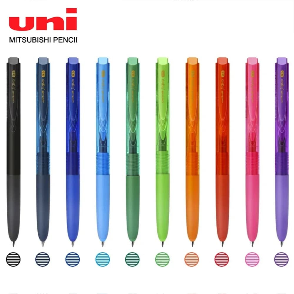 1Pc Giappone UNI Penna Gel UMN-155 Signo RT1 0.38/0.5mm Accessori Scolastici Ritorno A Scuola Kawaii Cancelleria Carino Accessori Per Ufficio