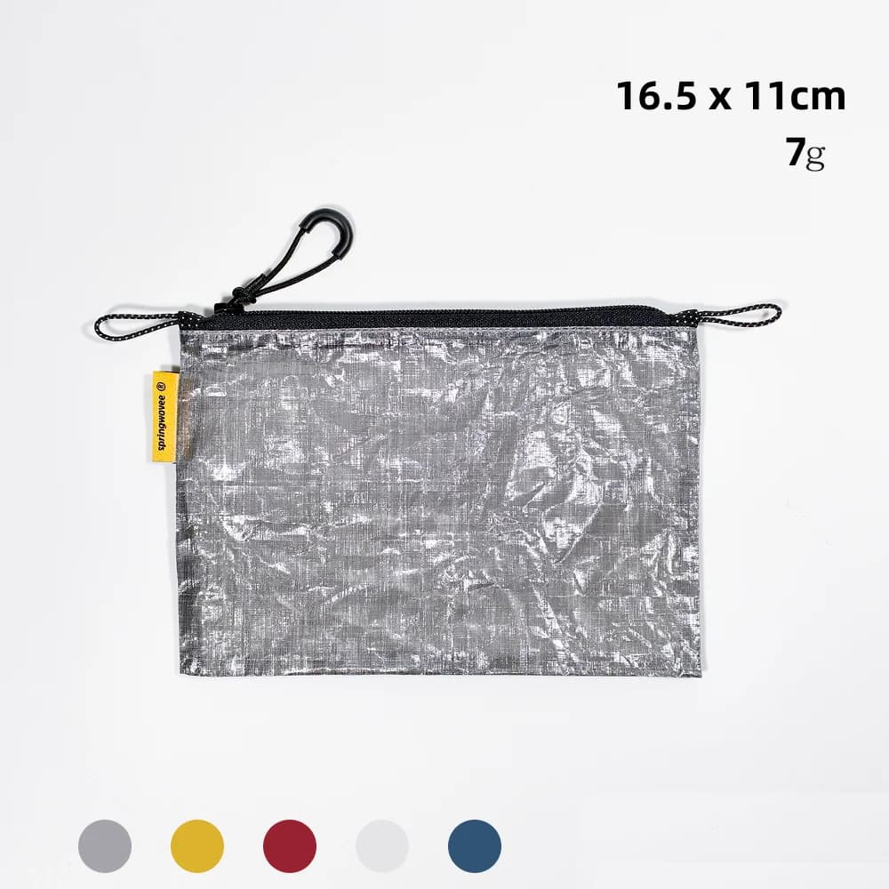7 ‌ g Porta carte ultraleggero UHMWPE DCF - Portafoglio impermeabile per passaporto, borsa per campeggio all'aperto, escursionismo, attrezzatura EDC