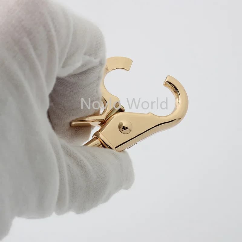 10 pezzi 5 dimensioni 6 colori 11-12-15-20-21mm moschettone color cromo per COLLAR CANI clip in metallo catene parti della borsa
