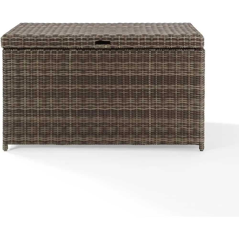 Cassetta portaoggetti da esterno Maykoosh - Contenitore da patio resistente alle intemperie - 51" x 30" x 28.5"