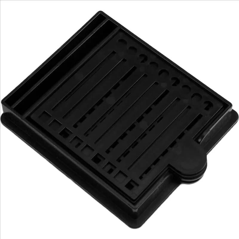 【Caccia di prezzo! !】Dispenser per appunti autoadesivo con stencil integrato per blocco note da 3 x 3 pollici, porta appunti e clip