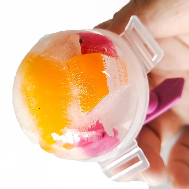 Stampo per Ghiaccio Rotondo da 5cm in PP, per Whisky, Gelatina Fatta in Casa, Strumento per Fare Palline di Ghiaccio, Accessori da Cucina