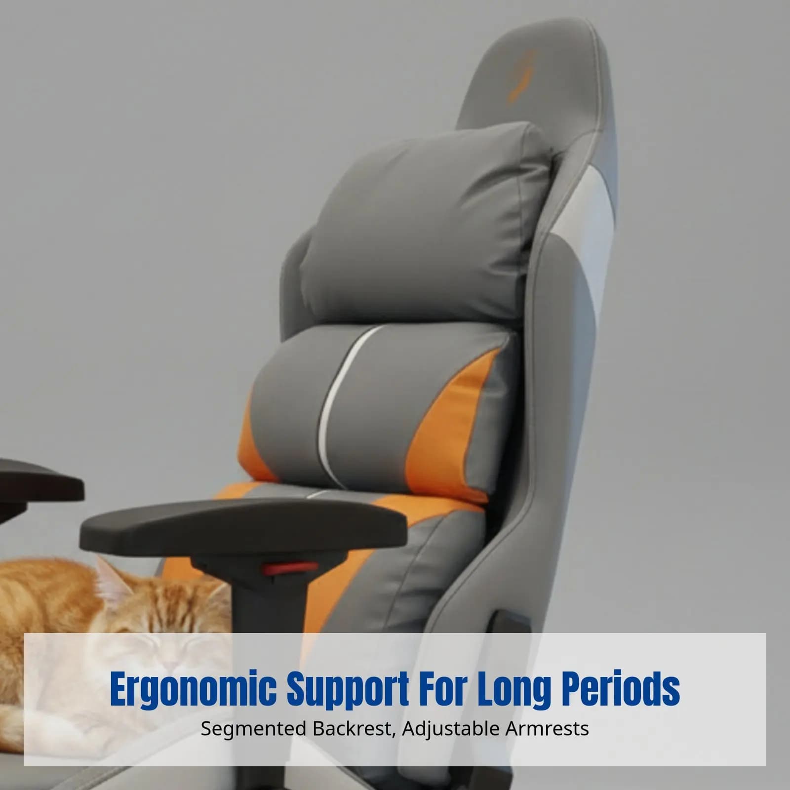 Office Gaming Chair, Reclining Armrest, Ergonomic Computer Chair, Single Sofa for Home, Hotel, Internet Cafe