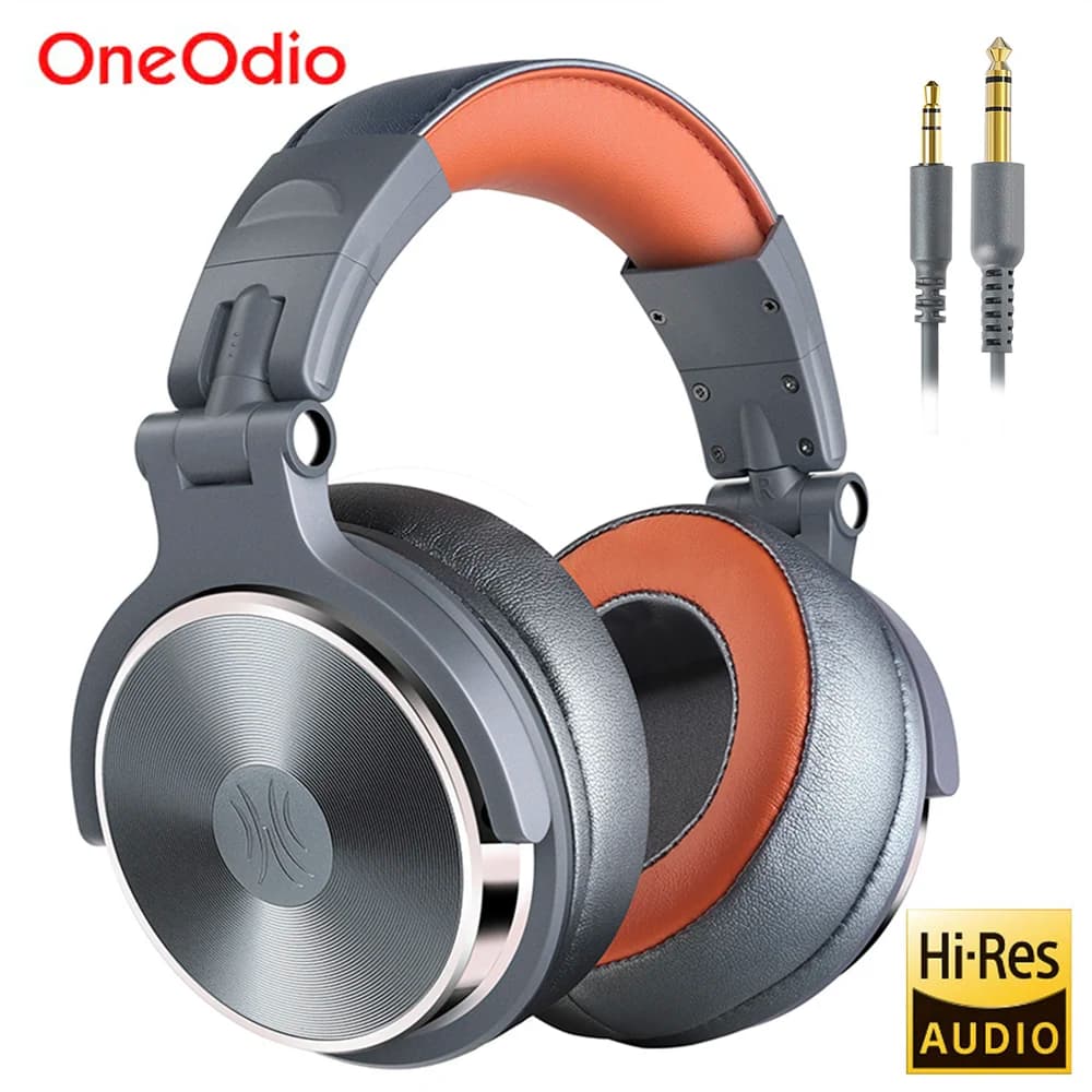 Oneodio Foldable Over-ear Wired Headphones for Phone Computer PC Professional Studio Pro 30 50 Monitor DJ Headphones
