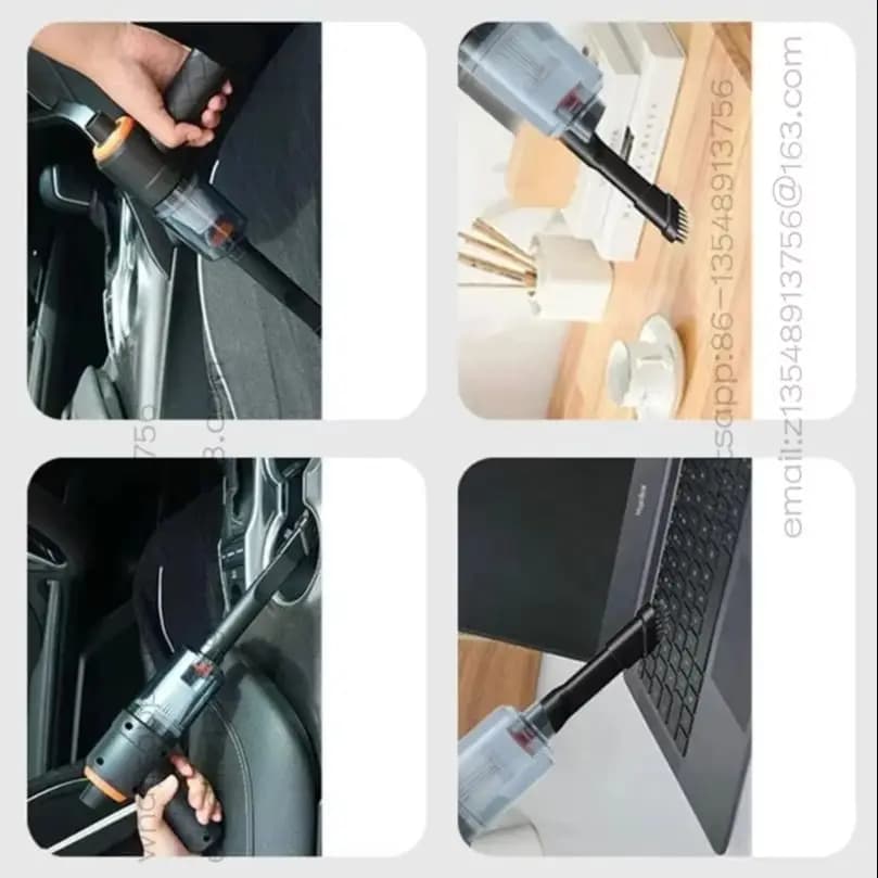 Aspirapolvere Spot nuovo, ricarica wireless, portatile, piccolo, multifunzione, per auto e casa, due in uno, 120 watt