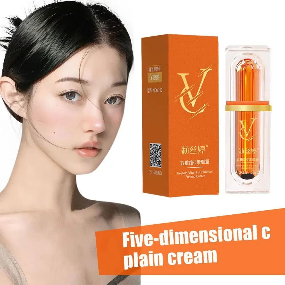 Vitamin C face cream whitening five VC moisturizing toning cream Anti aging pimple removal spots wrinkles brightening skin care