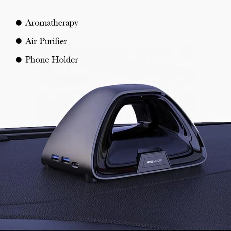 Purificatore d'aria per auto portatile OEM con installazione USB con filtro Hepa H12 per ionizzatore negativo per uso domestico