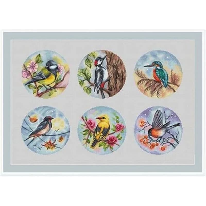5725 Set punto croce Dipinti punto croce 14ct 18ct Stich Kit punto croce Ricamo Ago Arti e mestieri Kit completo Hobby