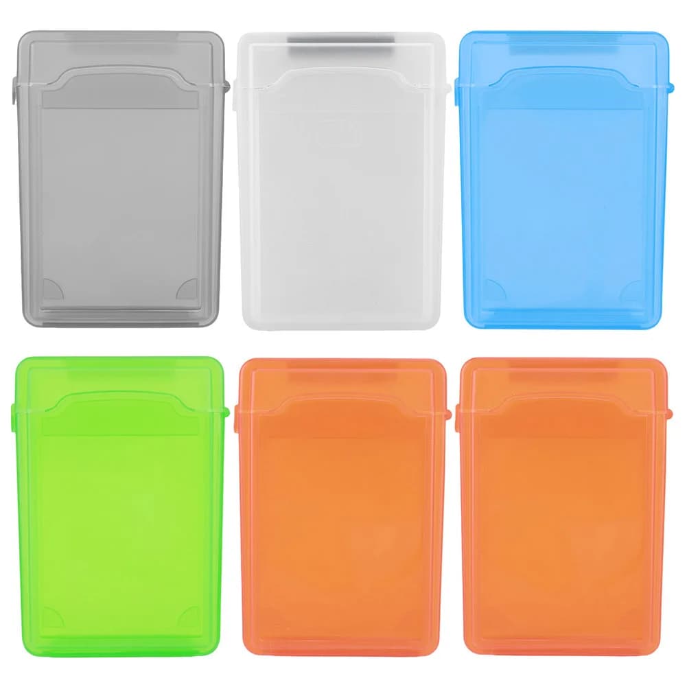 3.5 Inch IDE SATA External Hard Drive Disk Storage Box Multi Color Plastic HDD Hard Drive Case HDD Case Shell HDD Enclosure Case