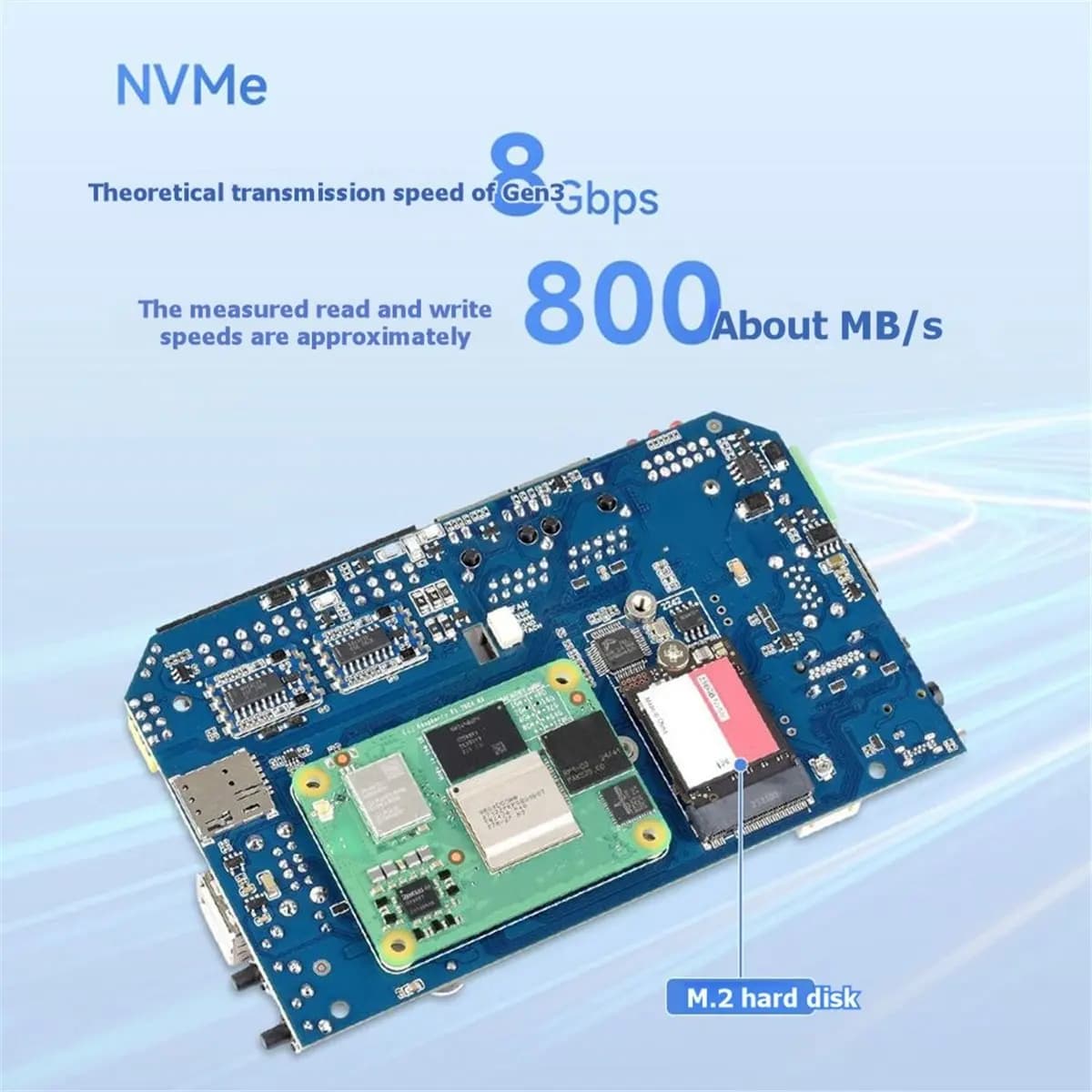618 Mega Sale Gigabit 2.5G Dual-Port Fanless Mini PC Box for Raspberry Pi CM5,Dual 4K Display Output,4G/5G Network, EU Plug