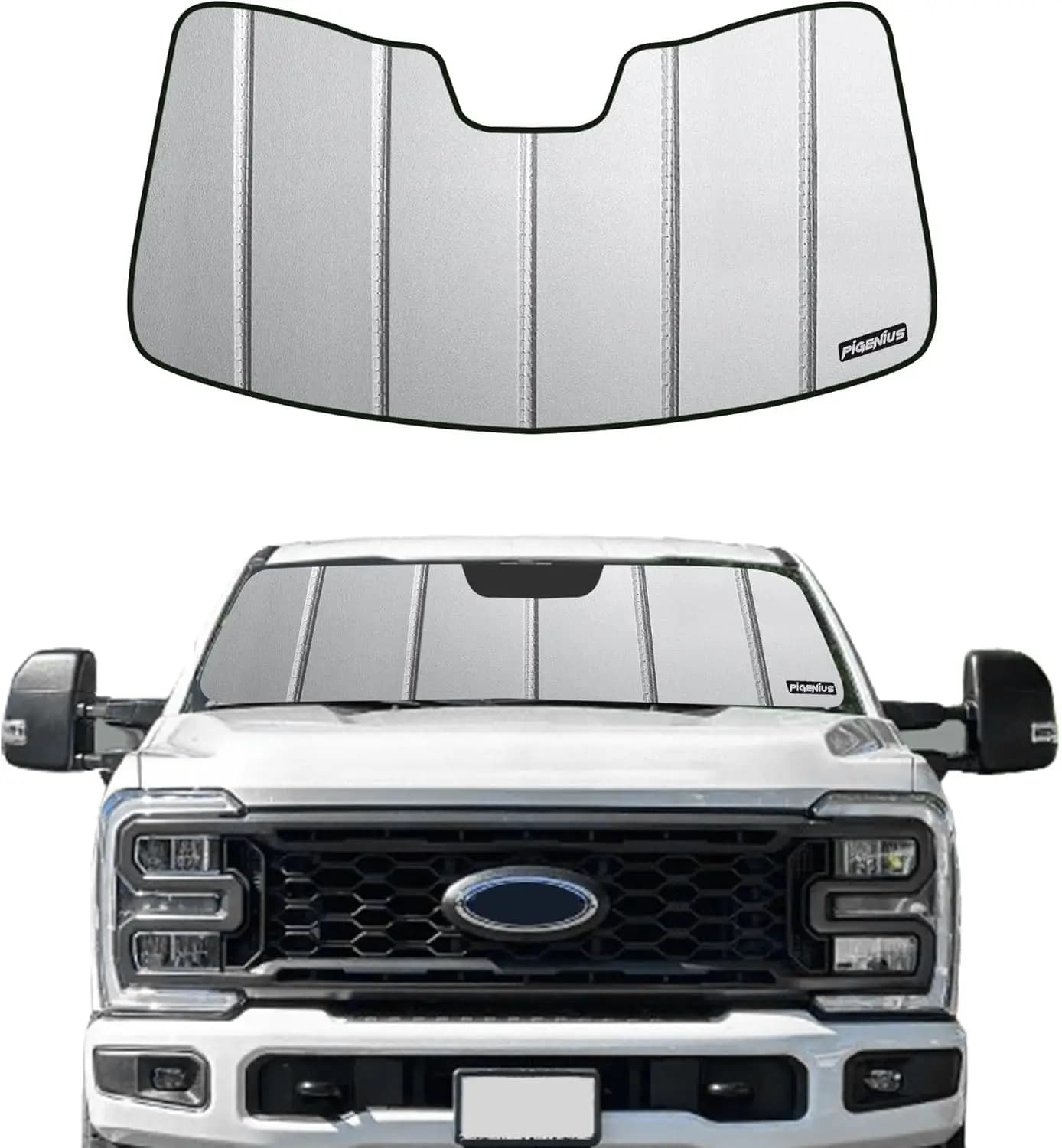 Parasole per Parabrezza per Ford Super Duty Trucks 2023-2026, Protezione Finestrino Anteriore