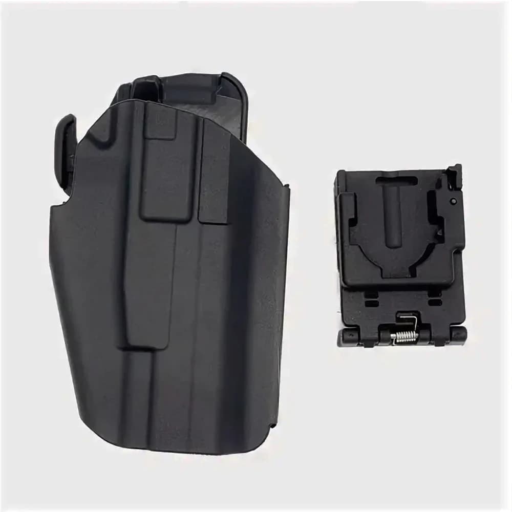 Fondina Tattica G17 a Estrazione Rapida, Fondina da Cintura per Caccia, Fondina Universale per Pistola, 20 21 22 37 P226