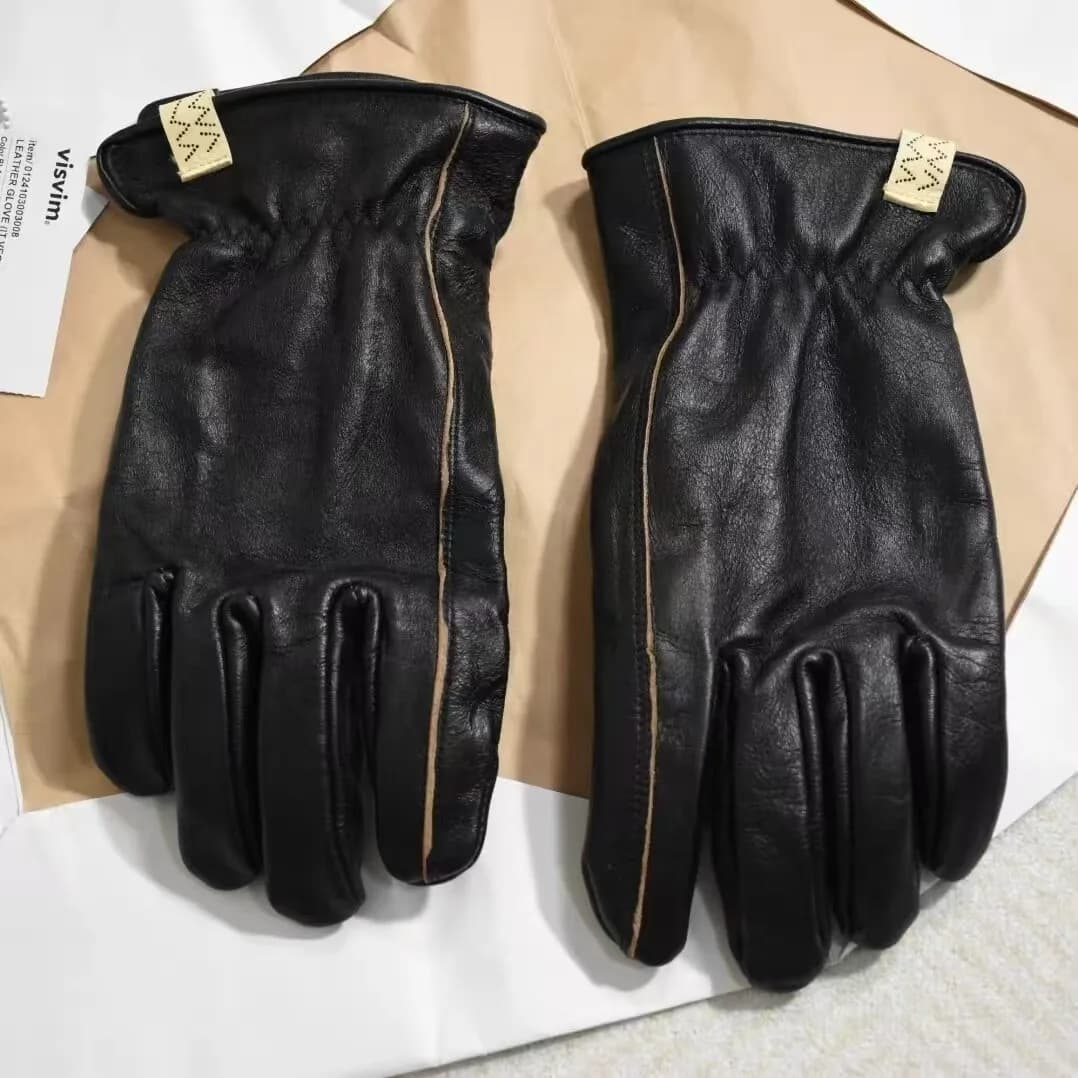 Guanti in Pelle VSVM 24SS, Guanti in Pelle di Cavallo Conciata al Vegetale Italiana