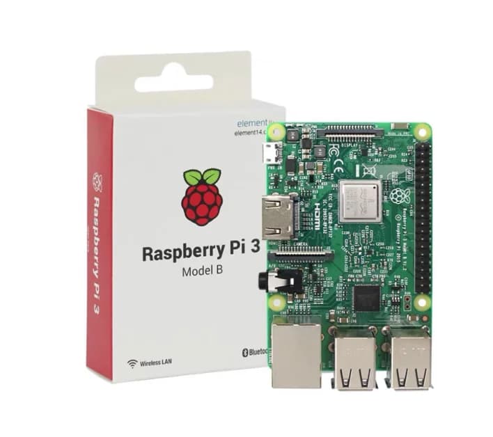 Smart development card Bluetooth Wi Fi Raspberry Pi third generation type B 3B