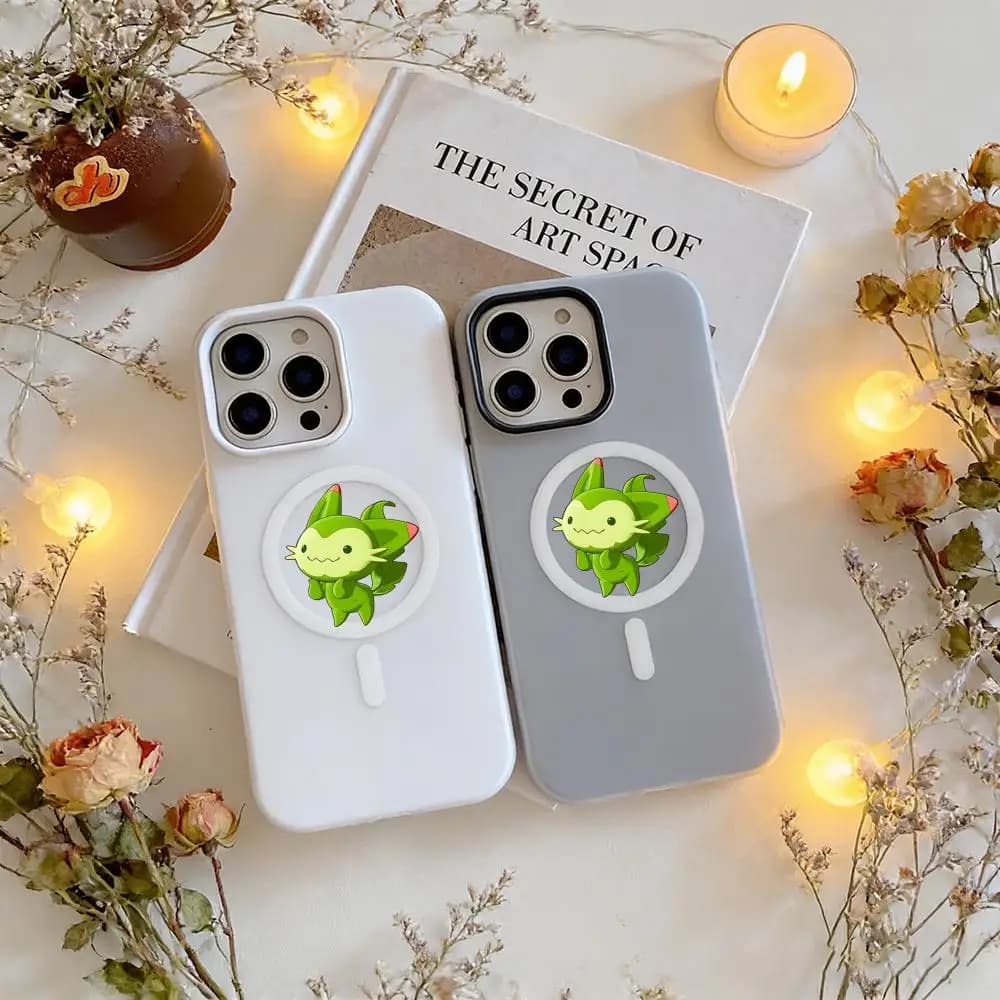 Custodia Magnetica in Gel 2-in-1 Antiurto per Telefono, Compatibile con Tutti i Modelli iPhone, per Uomo e Donna, A-Roco Kingdom World