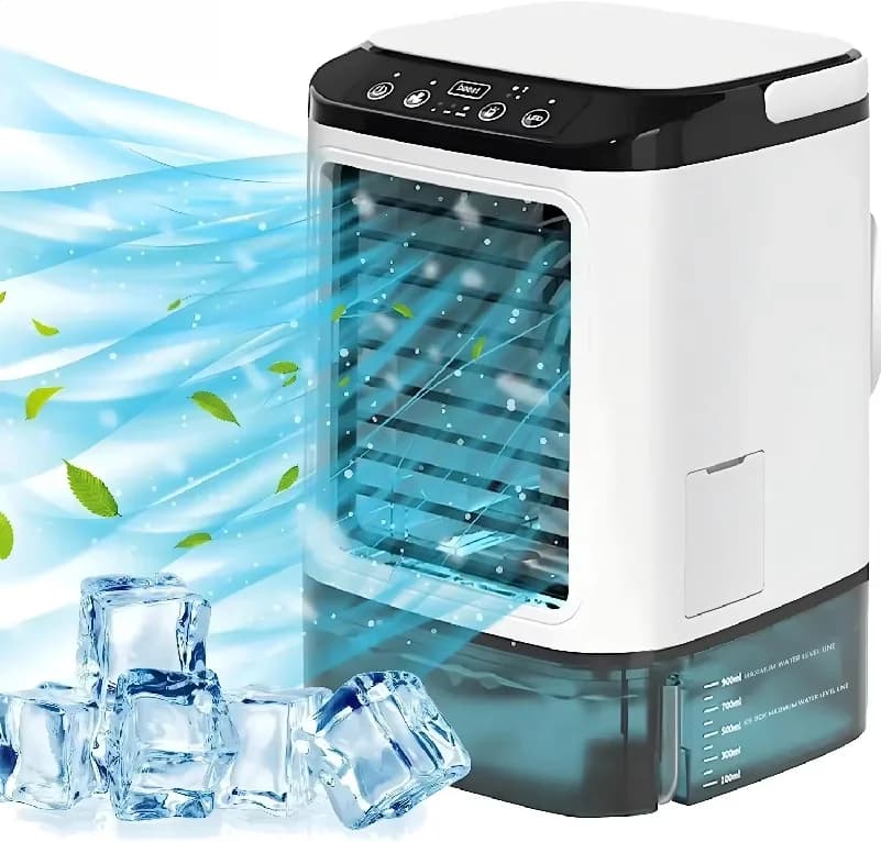 Small Home-use Quiet Desktop Humidifier Cold Fan Spray Refrigeration Portable USB Electric Fan