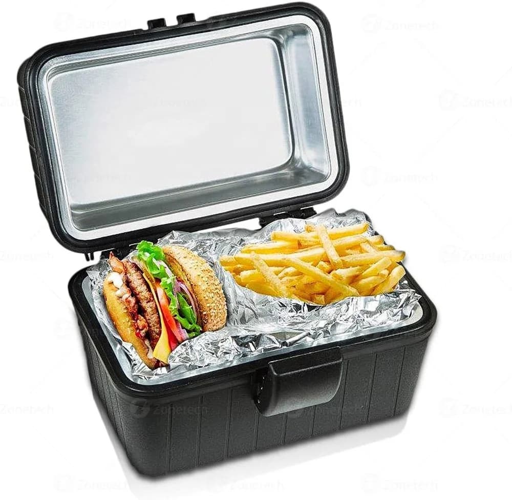 Riscaldamento elettrico Lunch Box 12v Forno da viaggio Fornello da campeggio portatile per auto